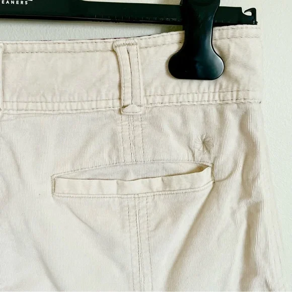 Athleta Corduroy Whenever Flare Mini Skirt in Cream Size 6 EUC - Picture 9 of 12